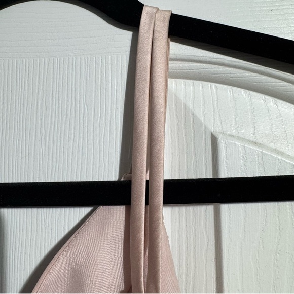 NWT Sorella Vita York Dress #8614 Full Length silk and satin Blush Size 12 - Picture 7 of 11